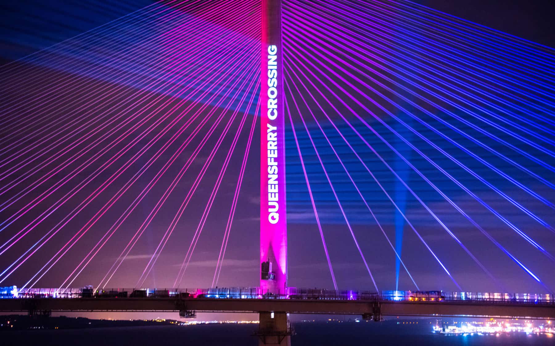 Queensferry crossing projections