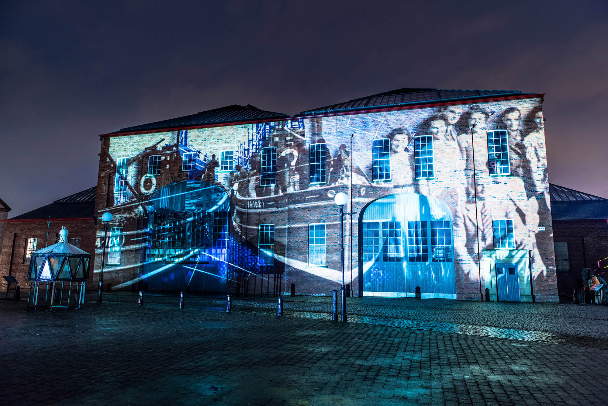 Illumination, Irvine Maritime Museum projection show, archive footage