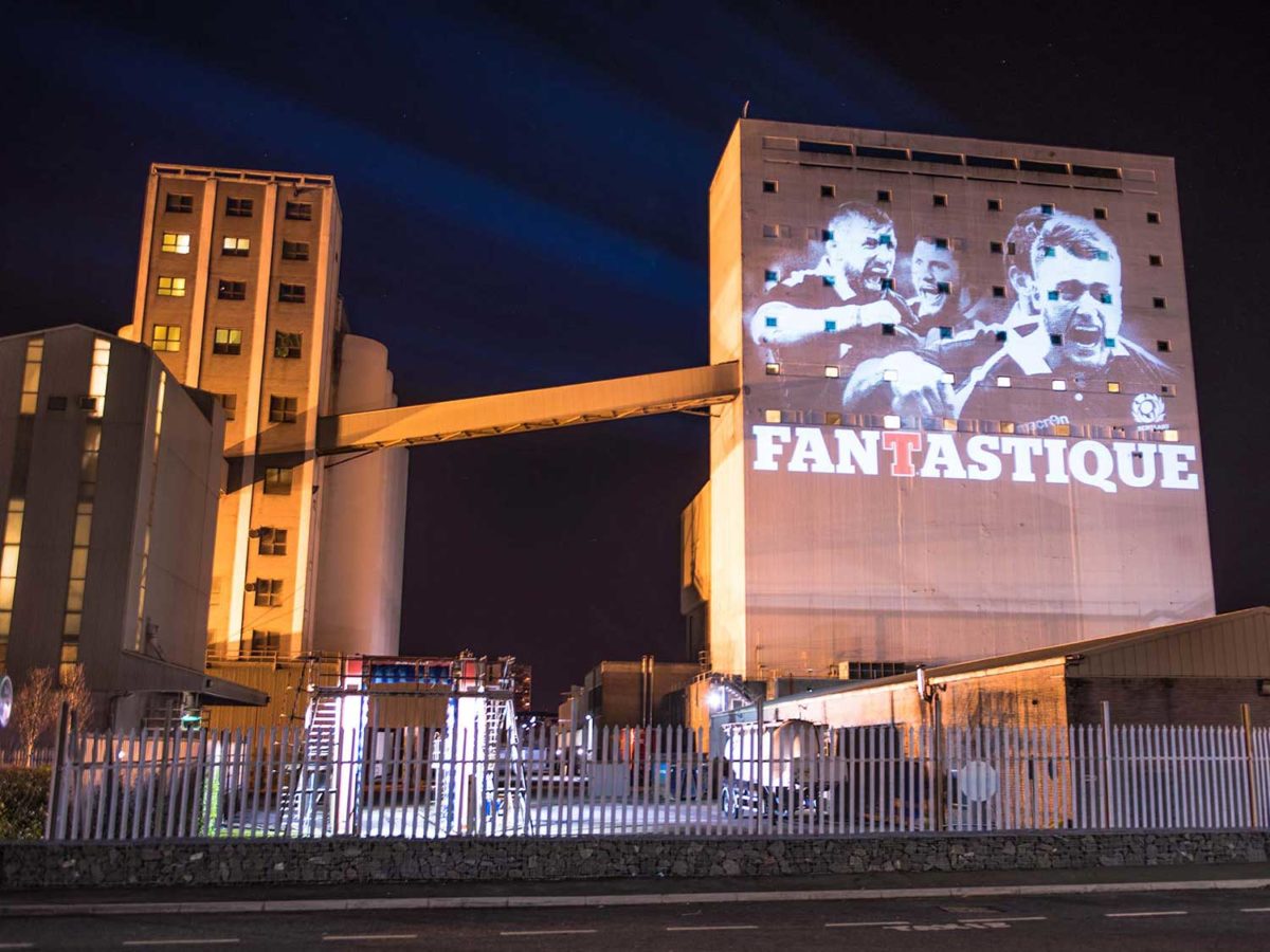 Projection Advertising Double Take Projections