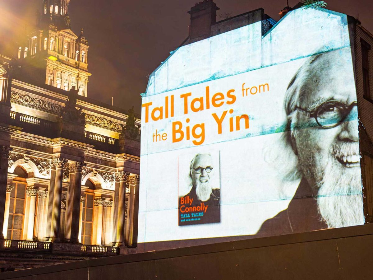 Projection Advertising Scotland Double Take Projections