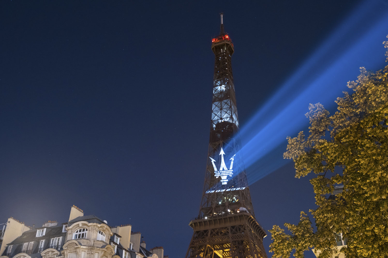 Paris projection, Street projection, mapping projection, where light falls